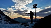 09 Tramonto in Resegone al Passo di Grialeggio (1690 m) tra Cancervo e Venturosa